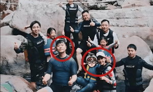 比复婚更体面，冯绍峰带儿看病赵丽颖罕见同框，堪称模范离异父母